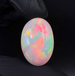 Ethiopian Natural <b>Opal</b> Oval shape Cabochon Cut Excellent Quality Multi Fire Best <b>pendant</b> Making Loosea - Product Image 3