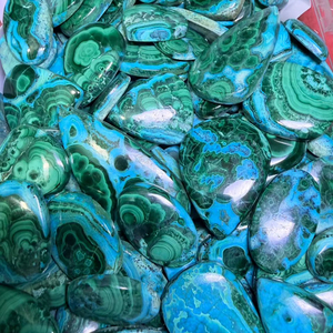 Hot Selling Chrysocolla Malachite Cabochon Wholesale Lot of Healing Chrysocolla Malachite Loose Gemstone - Product Image 1