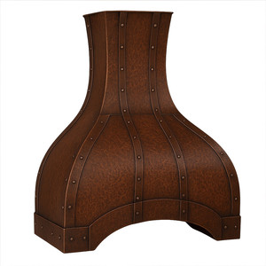 Campana extractora de pared decorativa de alta demanda y más vendida, ventilador de escape para chimenea, estilo rústico para cocina - Product Image 2
