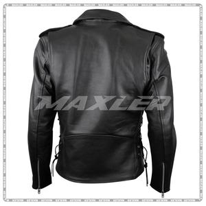 Chaqueta de moto de cuero para Mujer | Chaqueta de motorista aprobada CE duradera | Chaqueta de montar elegante - Product Image 2