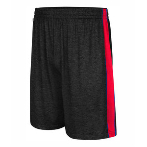 Breathable <b>Mesh</b> Yoga <b>Shorts</b> Moisture Wicking Quick Dry Athletic Summer Basketball Beach <b>Shorts</b> with Elastic Waistband Zippered - Product Image 3