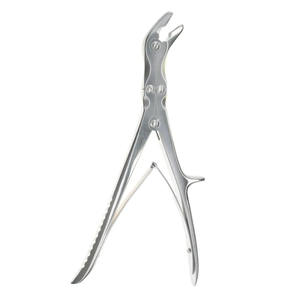 Pinzas Angulares Luer Tipo Duckbill de 23 cm, Instrumento Ortopédico para Cortar Huesos, CE Zelmi Quirúrgico - Product Image 3
