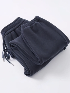 <b>Winter</b> Warm Canvas Heavyweight Jogger Pants <b>Men</b> Autumn Sport Jogging Sweatpants Outdoor <b>Walking</b> Casual Windproof <b>Trousers</b> - Product Image 3
