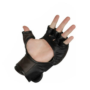 Guantes de Entrenamiento de MMA, Construcción Duradera de Cuero Sintético con Cierre Ajustable para Práctica - Product Image 6
