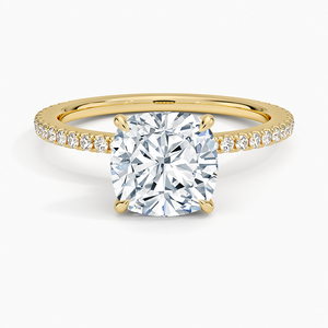 Bague de Mariage de Luxe pour Femme en Argent 925 avec Moissanite Scintillante et Diamant, Sertie sur le Côté, Idéale pour les Événements et Cadeau Tendance - Product Image 5
