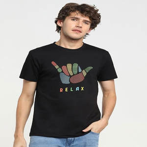 Camisetas en blanco de algodón 100% de alta calidad para hombre, camiseta de gran tamaño de peso pesado, camiseta personalizada con estampado - Product Image 5