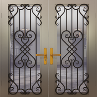 Portes en fer forgé haut de gamme : Magnifiques portes artistiques en acier offrant une protection robuste de la propriété et un savoir-faire de qualité supérieure.