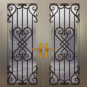 Puertas de Hierro Forjado de Primera Calidad: Magníficas Puertas Artísticas de Acero que Ofrecen Protección Robusta para la Propiedad y Artesanía de Primera Clase - Product Image 1
