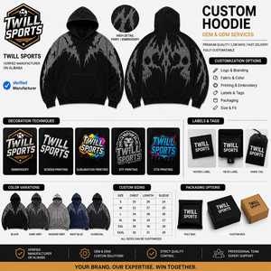เสื้อฮู้ดดี้ผู้ชายทรงปกติสไตล์โกธิค สีดำ พิมพ์ลายดิจิทัล ลายเรขาคณิต กระเป๋าหน้า ผ้าฝ้ายเฟรนช์เทอร์รี่ เสื้อสเวตเชิ้ตสำหรับฤดูหนาว สตรีทแวร์ - Product Image 4
