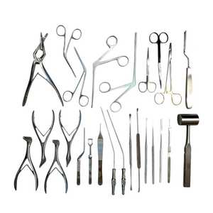 ชุดเครื่องมือผ่าตัดเสริมจมูก ชุดเครื่องมือผ่าตัดทางหู คอ จมูก อุปกรณ์ผ่าตัดจมูก ทำจากสแตนเลส คุณภาพมาตรฐานสหรัฐอเมริกาและยุโรป - Product Image 2