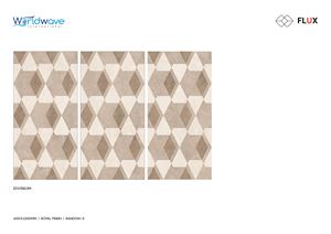 Carreaux en porcelaine aspect marbre géométrique 600x1200mm, finition satinée mate, non réfléchissants, résistants aux taches, carreaux de luxe pour sols et murs pour hôtels - Product Image 3