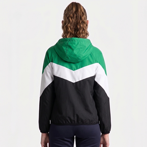 Windbreaker Women Hoodie/High Quality 100% Nylon <b>Lightweight</b> Full Sleeve <b>Ladies</b> hooded/ Windbreaker <b>jacket</b> with lining - Product Image 2