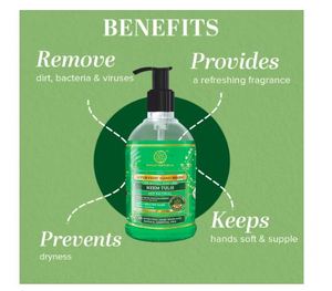 Jabón de manos natural Khadi con Neem y Tulsi, jabón ayurvédico para manos limpias, antibacteriano, para manos suaves y libres de gérmenes. - Product Image 2