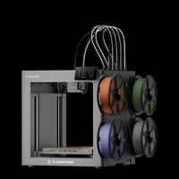 Stampante 3D Flashforge Creator 5 Automatica in Alluminio con 4 Testine Multicolore PLA |   500% Più Veloce, Zero Sprechi di Rifiuti