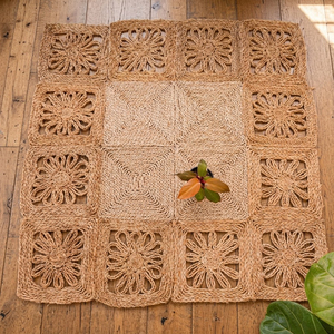 Wholesale Eco Friendly Natural Seagrass <b>Rug</b> Handwoven Seagrass Carpet for Living Room Bedroom Decor - Product Image 1