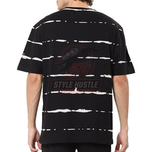 Servicio OEM, Camiseta Ligera 100% Algodón Estampada para Hombre, Camiseta Holgada de Gran Tamaño, Superventas - Product Image 2