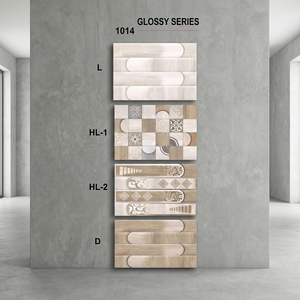Azulejos de Pared de Cerámica 200x300mm, Esmaltados Digitales, 8x12 Pulgadas, Color Rojo, Diseño de Piedra Artística Digital, Marca Vistaar - Product Image 2