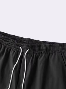 กางเกงคาร์โก้ผู้ชายเอวยางยืดและกางเกงลำลองหลายกระเป๋าแบบมีเชือกผูกสำหรับกลางแจ้งชุดทำงานและเครื่องแต่งกายแนวสตรีท - Product Image 6