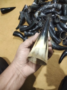 Bulk Wholesale <b>Cow</b> Horn Cupping Cups Manufacturer Natural <b>Cow</b> Horn Therapy Cup for Holistic Wellness Clinics by Curio Craft - Product Image 2