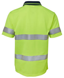 Chemise de sécurité haute visibilité pour homme en polyester respirant, réfléchissante, imperméable, personnalisable, grande taille, vêtements de travail d'été, impression numérique - Product Image 2