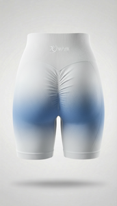 กางเกงขาสั้นออกกำลังกายสำหรับผู้หญิง ยกกระชับสะโพก ไร้ตะเข็บ ระบายอากาศได้ดี สไตล์สตรีทแวร์ เหมาะสำหรับฟิตเนส ออกกำลังกาย กระชับสัดส่วน เอวสูง - Product Image 5