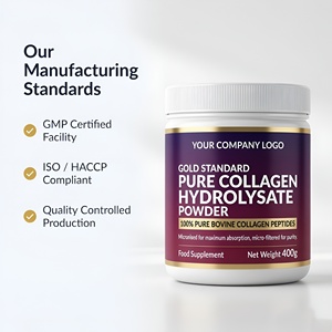 Colágeno Hidrolizado Puro OEM en Polvo, Péptidos de Colágeno Bovino, Suplemento Dietético - Product Image 3