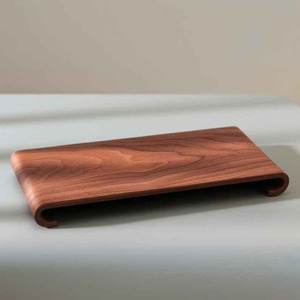 Plateau de service en bois de qualité supérieure pour le thé, le café, le petit-déjeuner, les aliments, léger, multifonctionnel, pour la cuisine, la maison, la salle à manger - Product Image 6