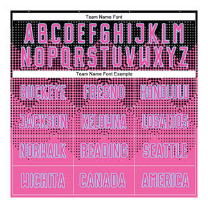 Uniforme de Fútbol Sublimado Personalizado en Forma Cuadrada con Degradado Rosa, Negro y Azul Claro para Entrenamiento y Partidos, Transpirable - Product Image 6