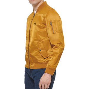 Chaqueta Bomber para Hombre Más Vendida, Hecha a Medida con Material Transpirable, Mangas Largas y Cuello Alto - Product Image 2