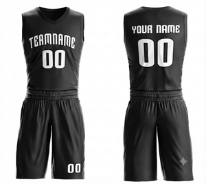 Maillot de basket-ball personnalisé imprimé par transfert thermique pour hommes, séchage rapide, respirant, sans manches, en polyester, vêtements de sport toutes saisons, coupe classique - Product Image 1