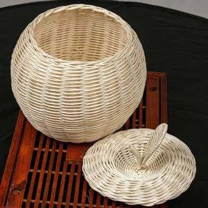 Panier de rangement en rotin naturel à motif pomme, best-seller, pour la décoration intérieure et la vente en gros de meubles, articles au design élégant, les plus vendus - Product Image 3