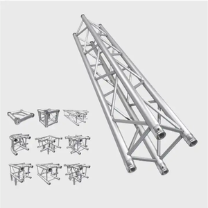 Lighting TRUSS Aluminum Alloy Square Box Truss 10ft Black Portable Modular for <b>Stage</b> Concert Events - Product Image 3