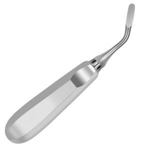 เครื่องมือถอนฟันแบบ Luxating Elevator ขนาด 3 มม. ทำจากสแตนเลส สำหรับถอนรากฟัน ปลายงอซ้าย  แบบไม่ทำลายเนื้อเยื่อ - Product Image 3