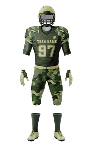 Uniformes de Fútbol Americano Personalizados por Sublimación, Logotipo Personalizado, Tela de 300g, Mangas Cortas, Opciones de Tallas Grandes - Product Image 5
