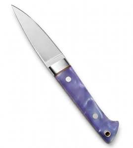 Stainless Steel Utility <b>Craft</b> <b>Tool</b> Pearlescent Purple Handle Executive Display Piece - Product Image 2