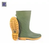 AP <b>Boots</b> 2017 Green PVC Safety <b>Boots</b>-<b>High</b> Durability Waterproof Protective Shoes - Product Image 3