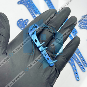 Plaques et vis supracondylaires en titane de haute qualité 2,4 mm, lot de 58 pièces, certifiées CE, verrouillage manuel de sécurité pour orthopédie vétérinaire - Product Image 6