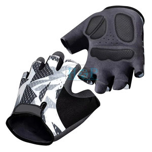 Guantes de Ciclismo Profesionales, Cómodos Guantes para Bicicleta con Acolchado Absorbente de Impactos, Agarre Antideslizante, Tela Transpirable y Duraderos - Product Image 1