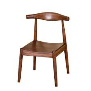 Chaise de salle à manger CHANDNI CCMF-280 en bois de style moderne du milieu du siècle avec dossier en cuir et fonction rafraîchissante pour la maison, la salle de bain et l'extérieur - Product Image 4
