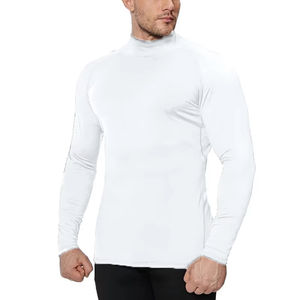 Camiseta Deportiva con Cuello en V para Hombre, Personalizada, Resistente al Viento, Anti-Sudor, Transpirable, Tejido Elástico, Ropa de Entrenamiento Deportiva, Venta al Por Mayor - Product Image 3