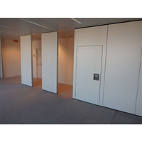 Mur d'air acoustique coulissant amovible utilisable sur mesure divisant la cloison de séparation pliante mobile pour le bureau