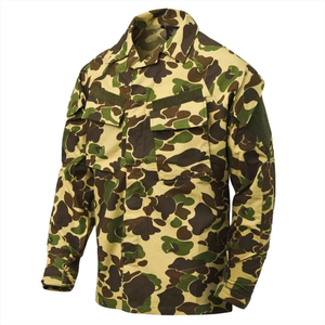 Chemise tactique à manches longues avec boutons sur le devant et poches poitrine, en tissu Oxford, uniforme de travail - Product Image 5