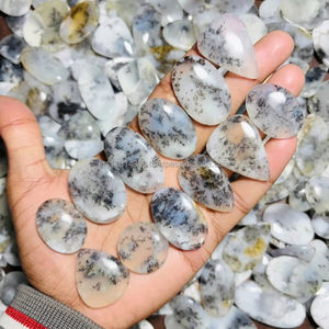 ASHU GEMS - Cabujón de Ágata Dendrítica 100% Natural Hecho a Mano de Alta Calidad, Piedra Preciosa Suelta de Rajasthan, Forma Mixta, Tamaño Personalizable - Product Image 3