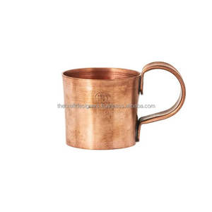 Taza de mula de Moscú de excelente calidad, taza y taza de cobre puro de estilo estándar al por mayor, taza de vino de Picnic decorativa con impresión de logotipo personalizado - Product Image 3