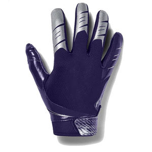 Gants de football américain super adhérents pour wide receiver, avec logo personnalisé, pour le rugby par temps froid, à bas prix - Product Image 2