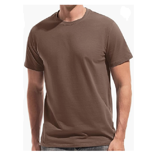 T-shirts en jersey 100 % coton de haute qualité, épais, imprimés, unis, anti-plis, respirants, grandes tailles, personnalisables pour hommes - Product Image 4