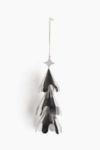 Rustic Metal <b>Christmas</b> Hanging Ornament Farmhouse Style Hanging <b>Tree</b> Decor For Holiday Home Interior Decoration - Product Image 6