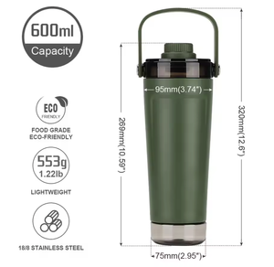 ขวดน้ำ Atlas รุ่นใหม่ Atlas DrinkWare สแตนเลสสตีลสุญญากาศ เก็บอุณหภูมิ สำหรับออกกำลังกายและเล่นกีฬา - Product Image 1