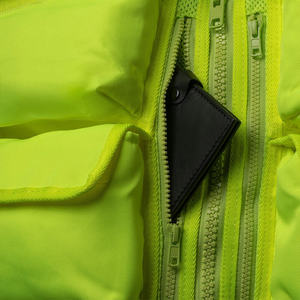 Gilet de sécurité en coton haute visibilité, infroissable, certifié EN, personnalisable ODM, réfléchissant pour hommes, vente en gros - Product Image 3