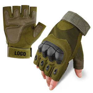 Gants de fitness en cuir personnalisés de haute qualité pour l'escalade, protection de la paume, antidérapants, respirants, légers, design sans doigts pour - Product Image 5